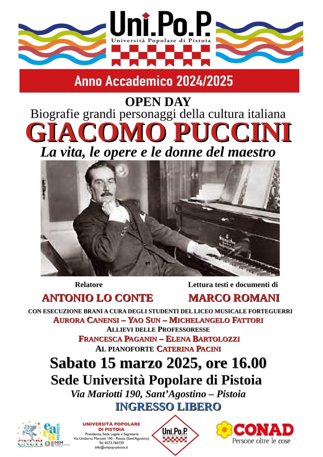 Open Day – Giacomo Puccini